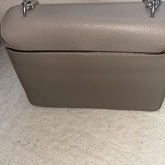 An authentic grey/taupe color Tory Burch Bag - Picture 4 of 9